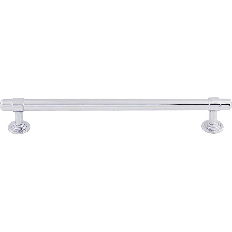 Top Knobs TK3004PC: 7-9/16" cc Ellis Bit Cabinet Pull - Polished Chrome