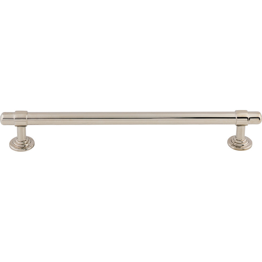 Top Knobs TK3004PN: 7-9/16" cc Ellis Bit Cabinet Pull - Polished Nickel