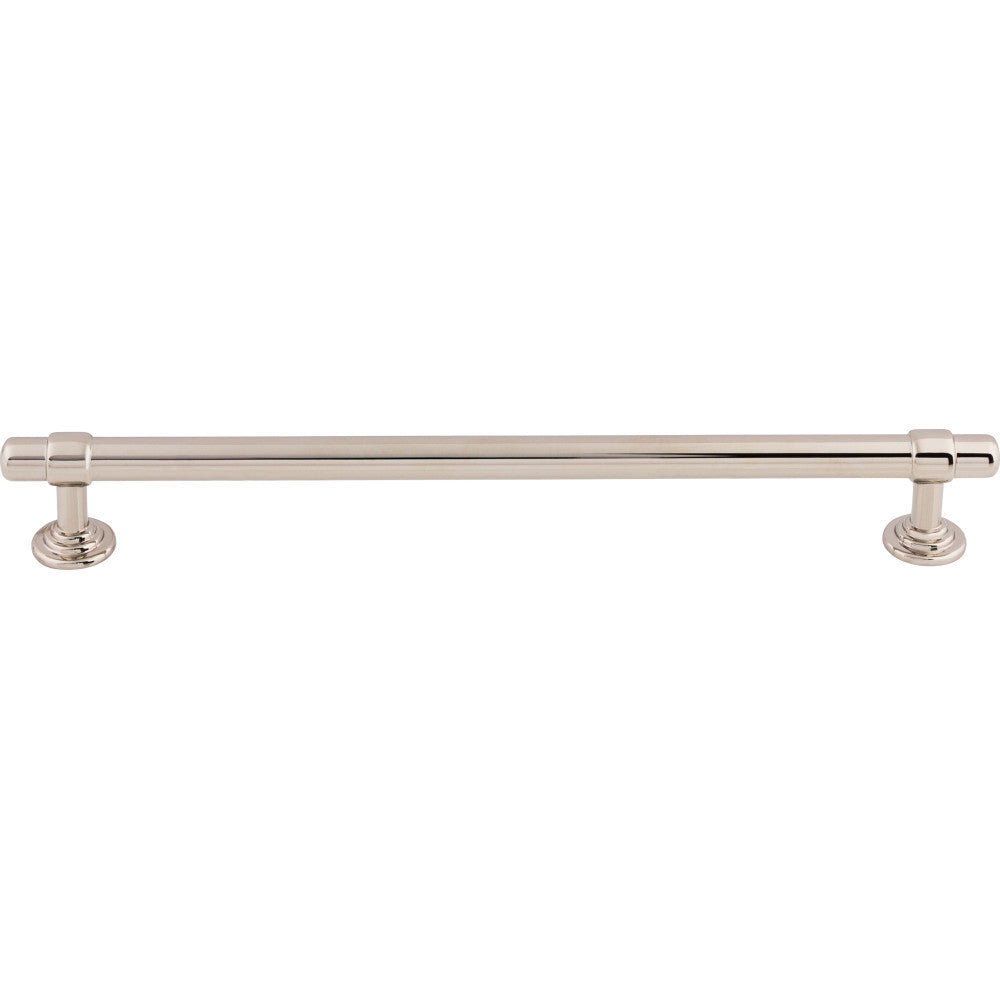 Top Knobs TK3005PN: 8-13/16" cc Ellis Bit Cabinet Pull - Polished Nickel