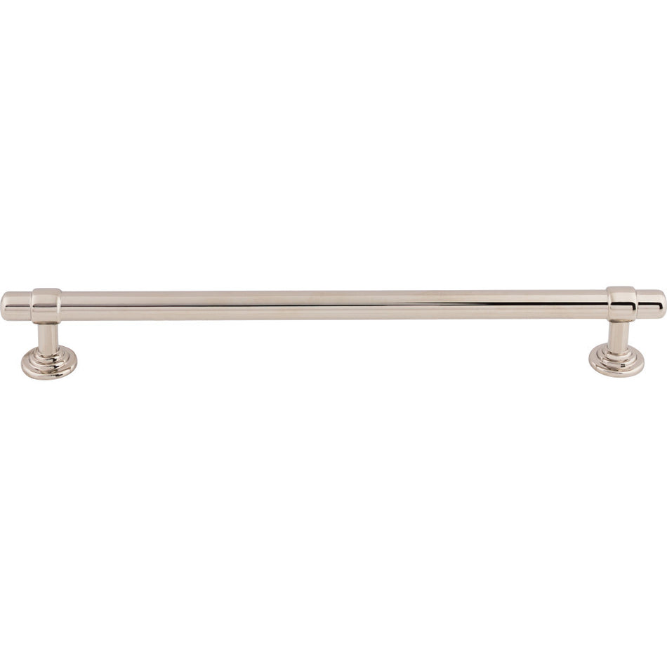 Top Knobs TK3005PN: 8-13/16" cc Ellis Bit Cabinet Pull - Polished Nickel