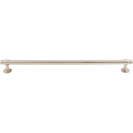 Top Knobs TK3006PN: 12" cc Ellis Bit Cabinet Pull - Polished Nickel