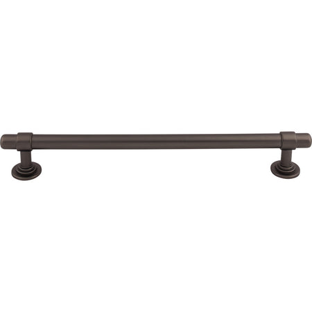 Top Knobs TK3008AG: 18" cc Ellis Bit Cabinet Pull - Ash Gray