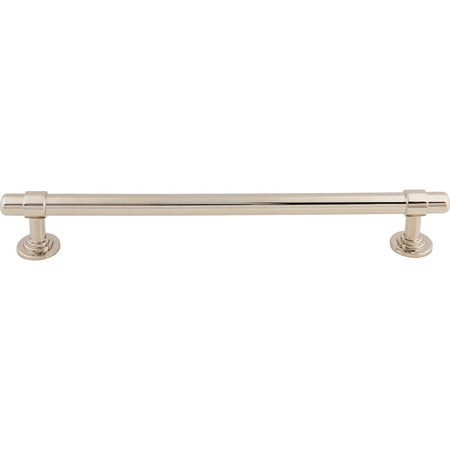 Top Knobs TK3008PN: 18" cc Ellis Bit Cabinet Pull - Polished Nickel