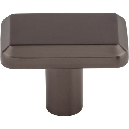 Top Knobs TK3010AG: 1-1/2" Telfair Rectangle Cabinet Knob - Ash Gray