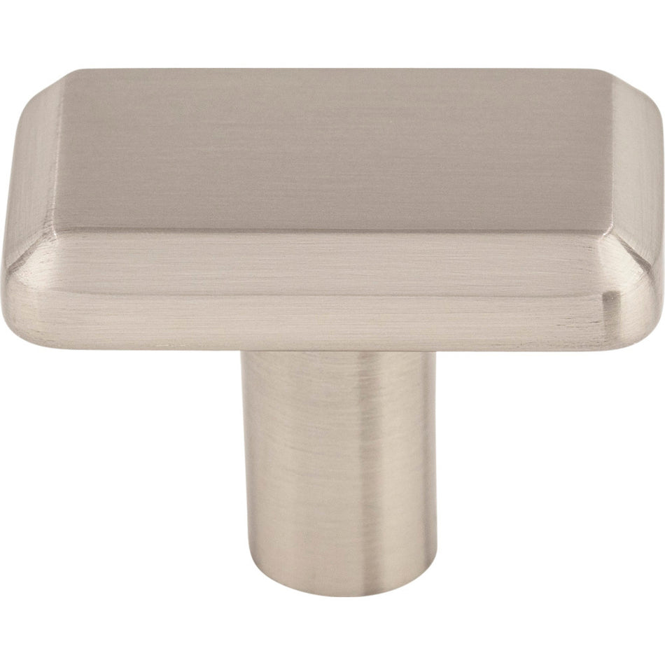 Top Knobs TK3010BSN: 1-1/2" Telfair Rectangle Cabinet Knob - Brushed Satin Nickel