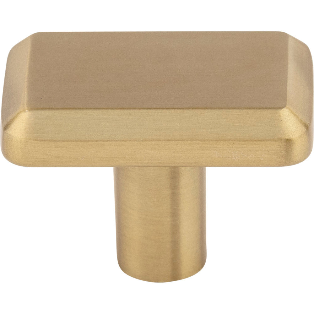 Top Knobs TK3010HB: 1-1/2" Telfair Rectangle Cabinet Knob - Honey Bronze