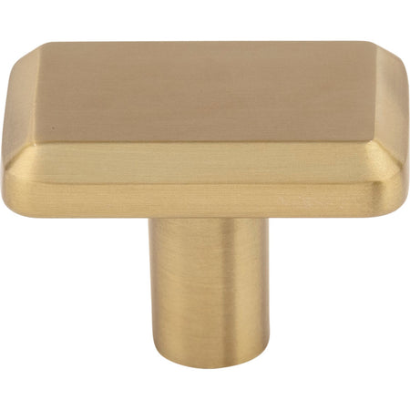 Top Knobs TK3010HB: 1-1/2" Telfair Rectangle Cabinet Knob - Honey Bronze