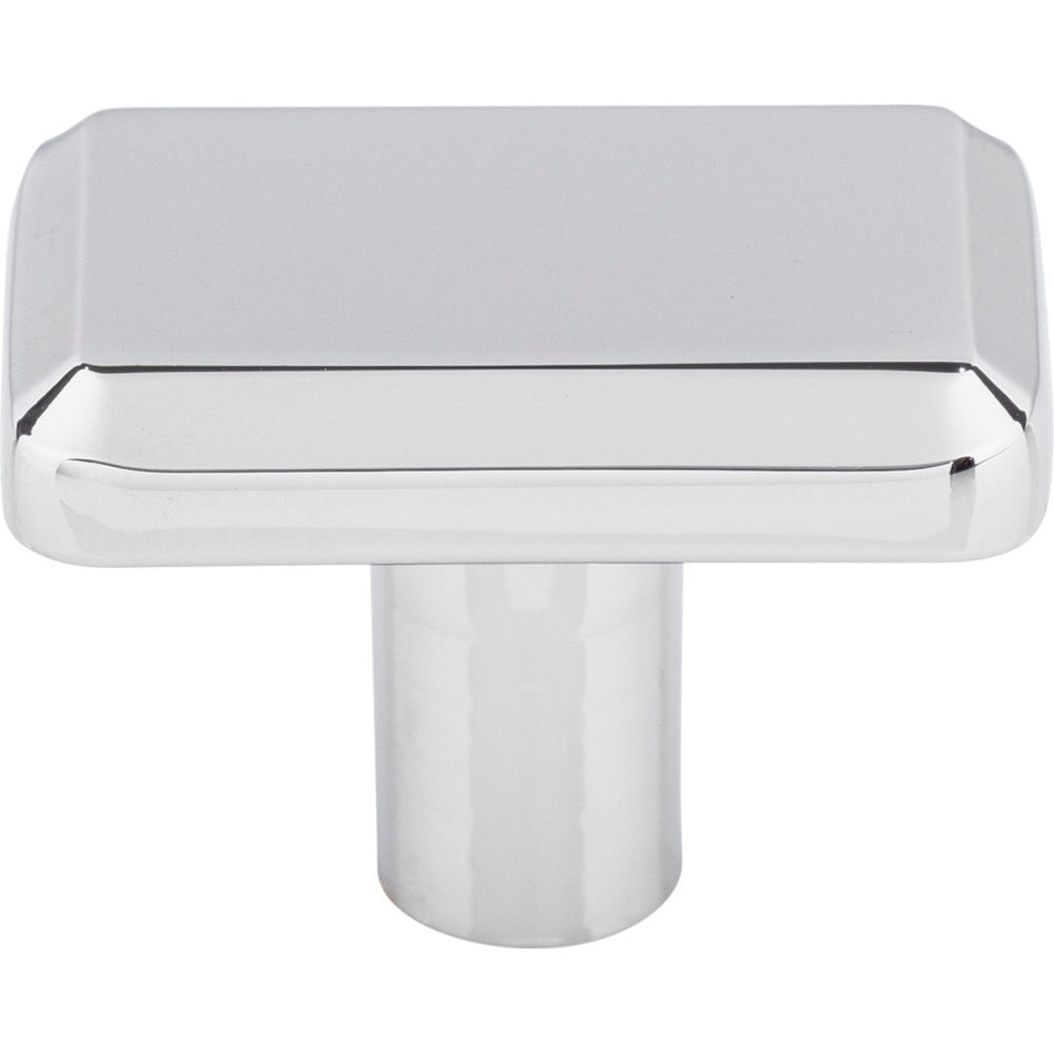 Top Knobs TK3010PC: 1-1/2" Telfair Rectangle Cabinet Knob - Polished Chrome