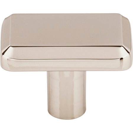 Top Knobs TK3010PN: 1-1/2" Telfair Rectangle Cabinet Knob - Polished Nickel