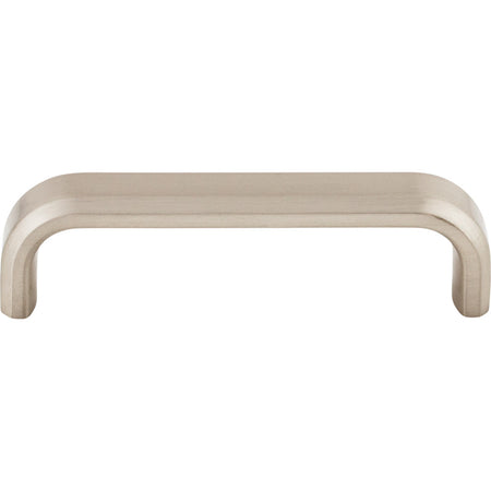 Top Knobs TK3011BSN: 3-3/4" cc Telfair D-Handle Cabinet Pull - Brushed Satin Nickel