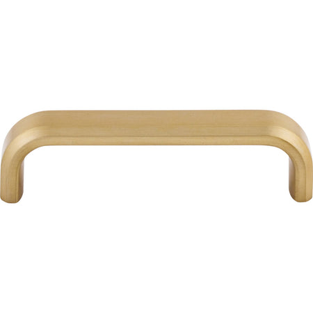 Top Knobs TK3011HB: 3-3/4" cc Telfair D-Handle Cabinet Pull - Honey Bronze