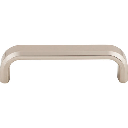 Top Knobs TK3011PN: 3-3/4" cc Telfair D-Handle Cabinet Pull - Polished Nickel