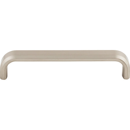Top Knobs TK3012BSN: 5-1/16" cc Telfair D-Handle Cabinet Pull - Brushed Satin Nickel