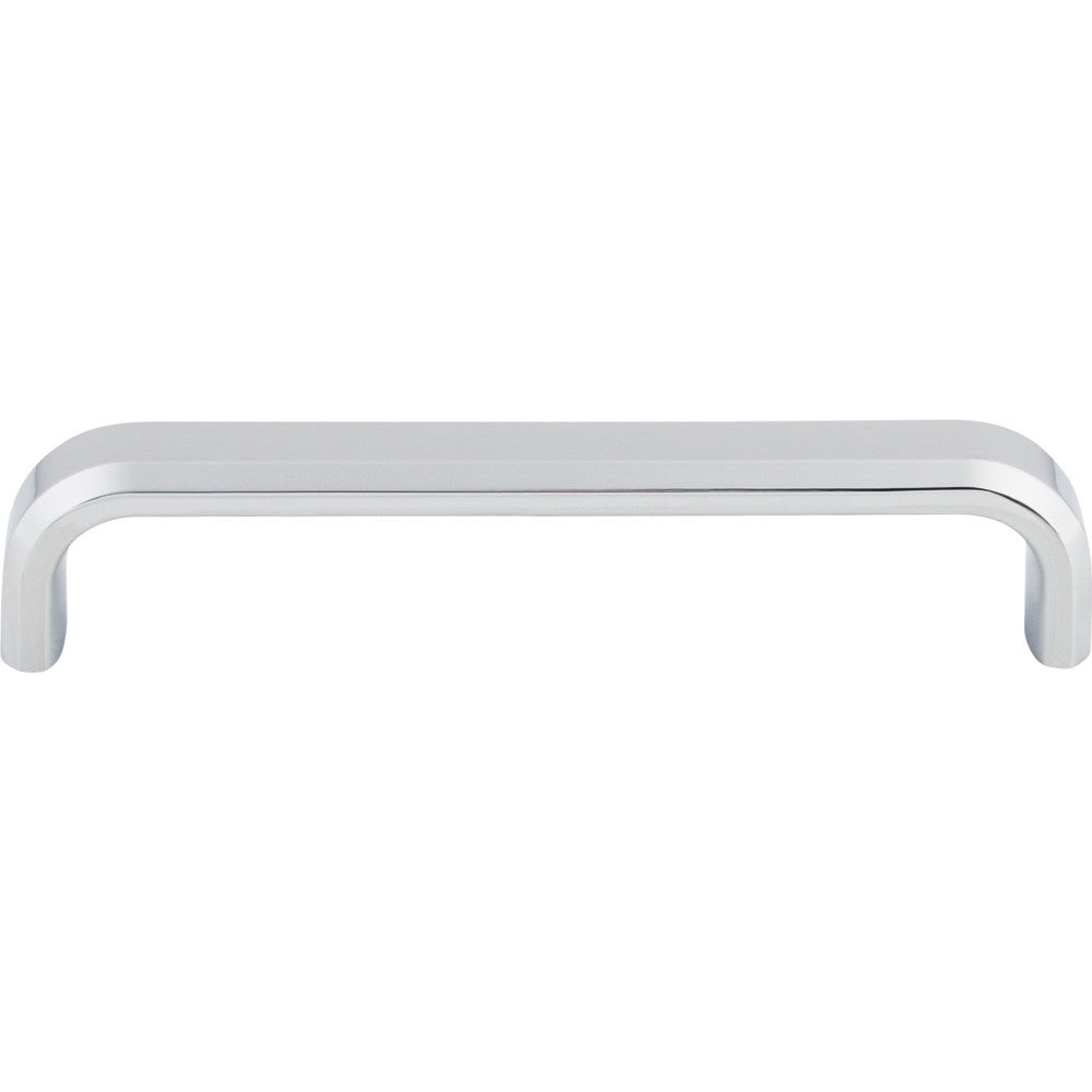 Top Knobs TK3012PC: 5-1/16" cc Telfair D-Handle Cabinet Pull - Polished Chrome