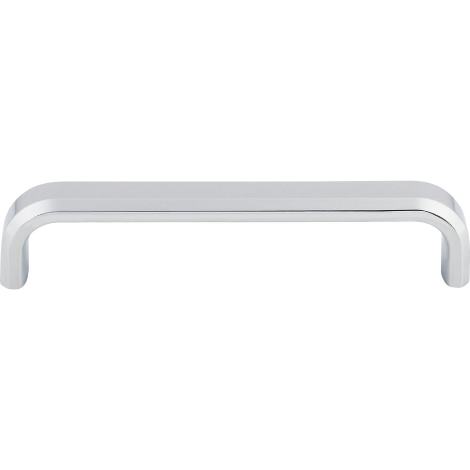 Top Knobs TK3012PC: 5-1/16" cc Telfair D-Handle Cabinet Pull - Polished Chrome