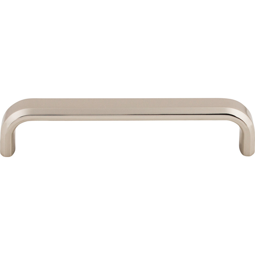 Top Knobs TK3012PN: 5-1/16" cc Telfair D-Handle Cabinet Pull - Polished Nickel