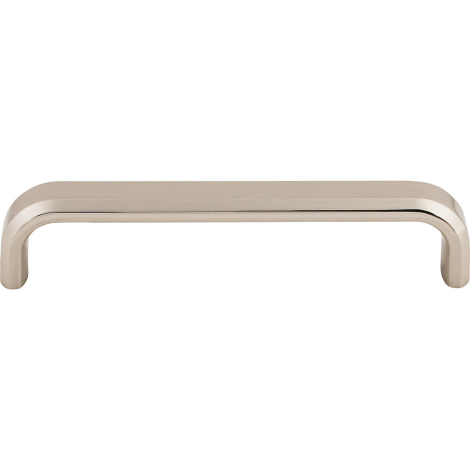 Top Knobs TK3012PN: 5-1/16" cc Telfair D-Handle Cabinet Pull - Polished Nickel
