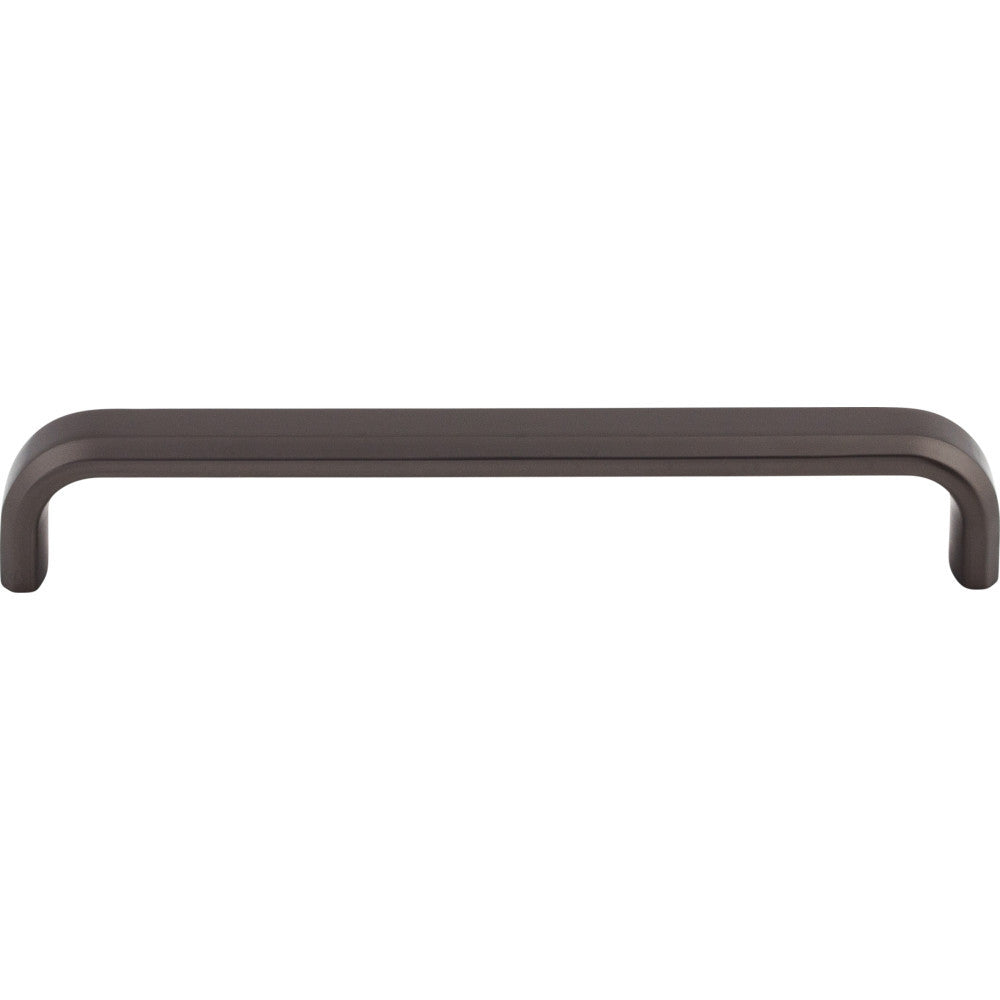 Top Knobs TK3013AG: 6-5/16" cc Telfair D-Handle Cabinet Pull - Ash Gray
