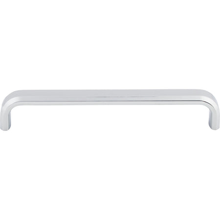 Top Knobs TK3013PC: 6-5/16" cc Telfair D-Handle Cabinet Pull - Polished Chrome