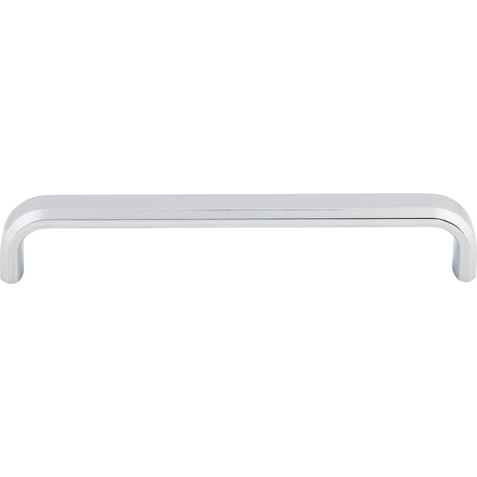 Top Knobs TK3013PC: 6-5/16" cc Telfair D-Handle Cabinet Pull - Polished Chrome