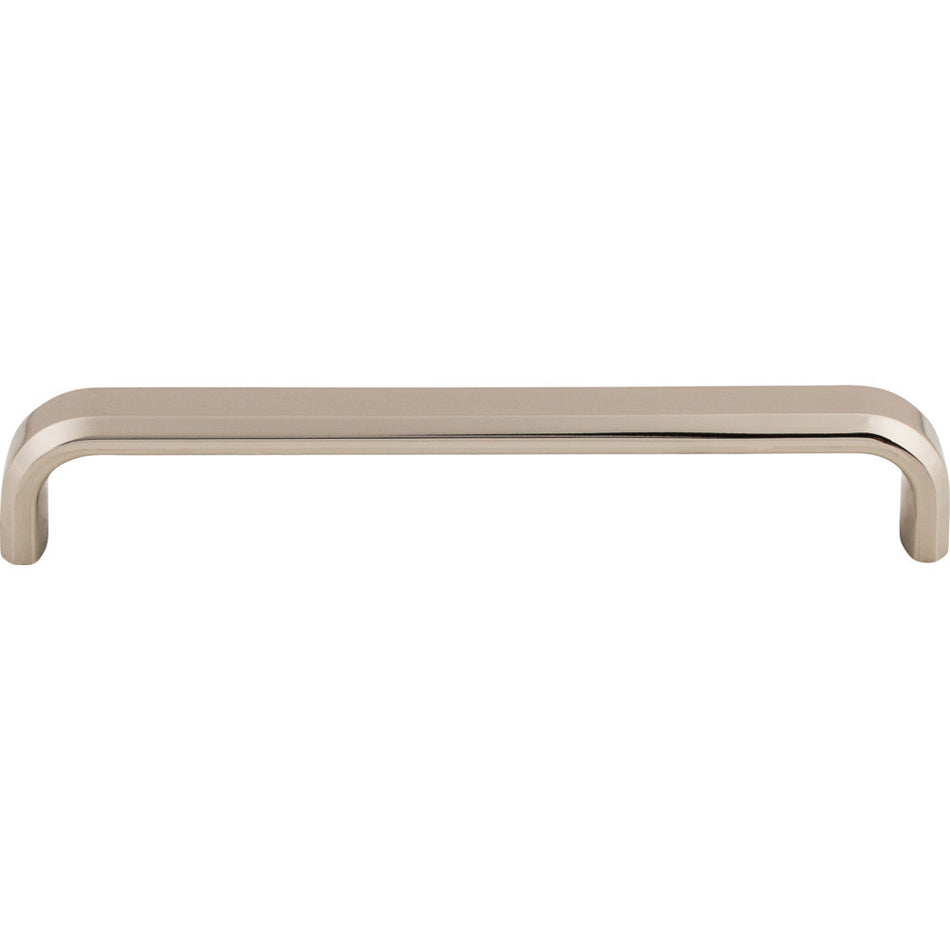 Top Knobs TK3013PN: 6-5/16" cc Telfair D-Handle Cabinet Pull - Polished Nickel