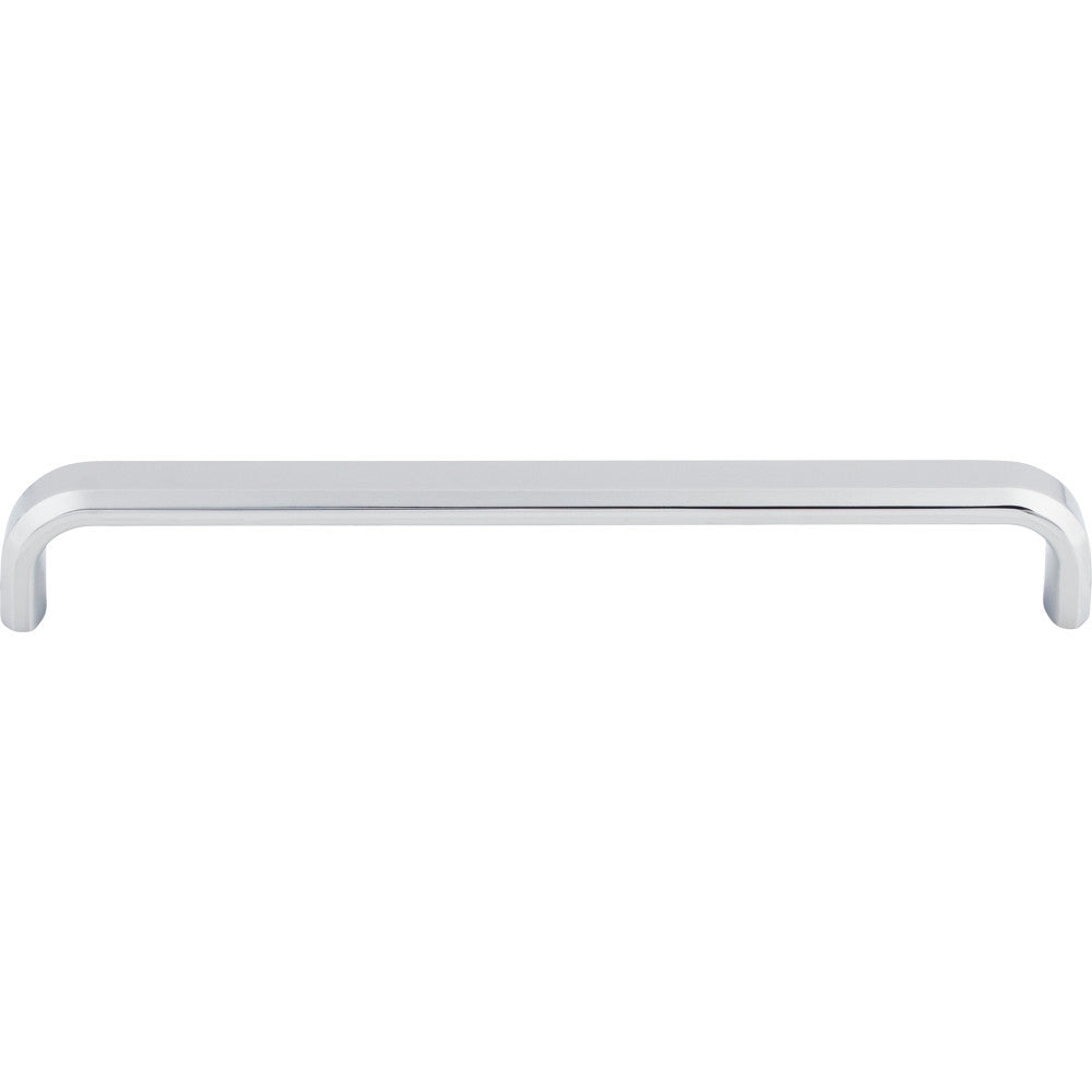 Top Knobs TK3014PC: 7-9/16" cc Telfair D-Handle Cabinet Pull - Polished Chrome