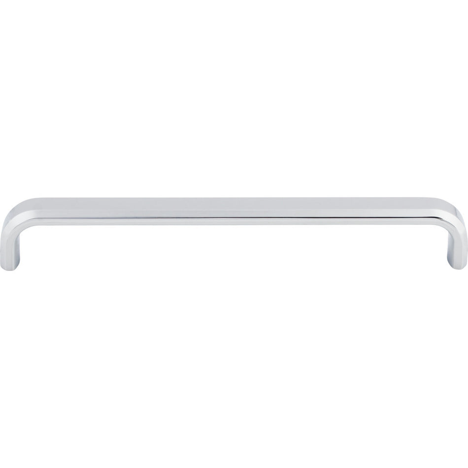 Top Knobs TK3014PC: 7-9/16" cc Telfair D-Handle Cabinet Pull - Polished Chrome