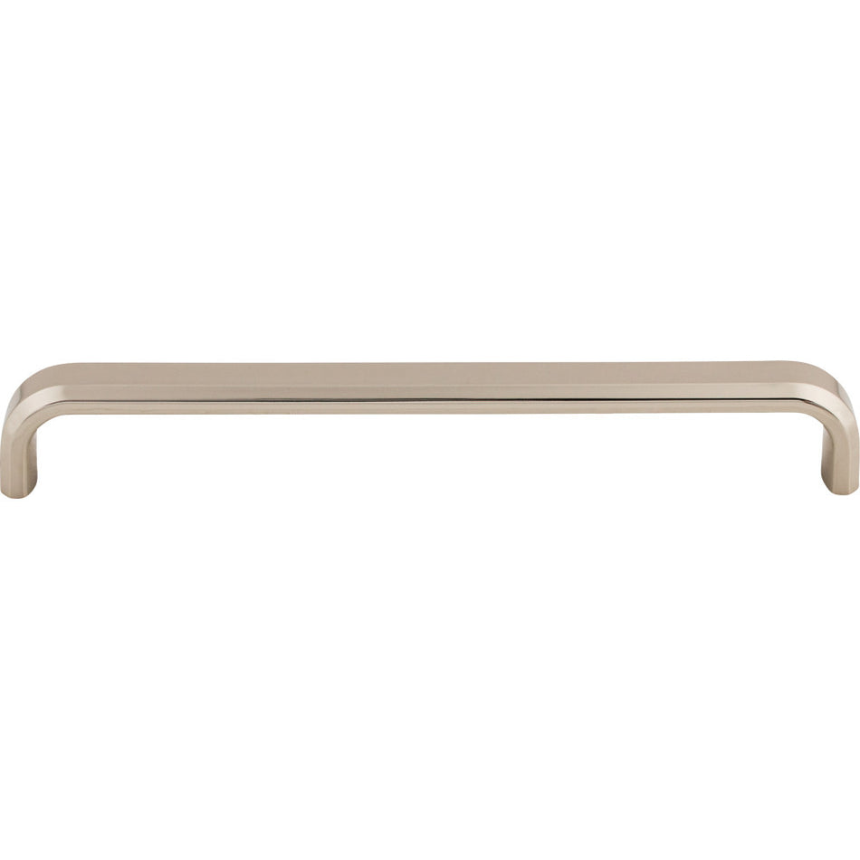 Top Knobs TK3014PN: 7-9/16" cc Telfair D-Handle Cabinet Pull - Polished Nickel