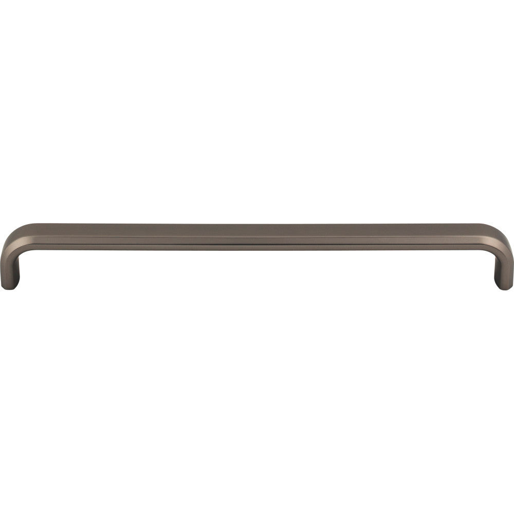 Top Knobs TK3015AG: 8-13/16" cc Telfair D-Handle Cabinet Pull - Ash Gray