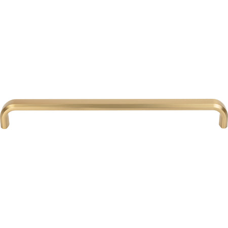 Top Knobs TK3015HB: 8-13/16" cc Telfair D-Handle Cabinet Pull - Honey Bronze