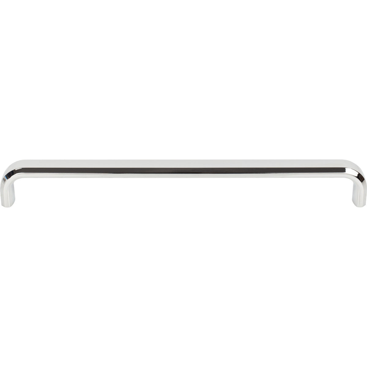 Top Knobs TK3015PC: 8-13/16" cc Telfair D-Handle Cabinet Pull - Polished Chrome
