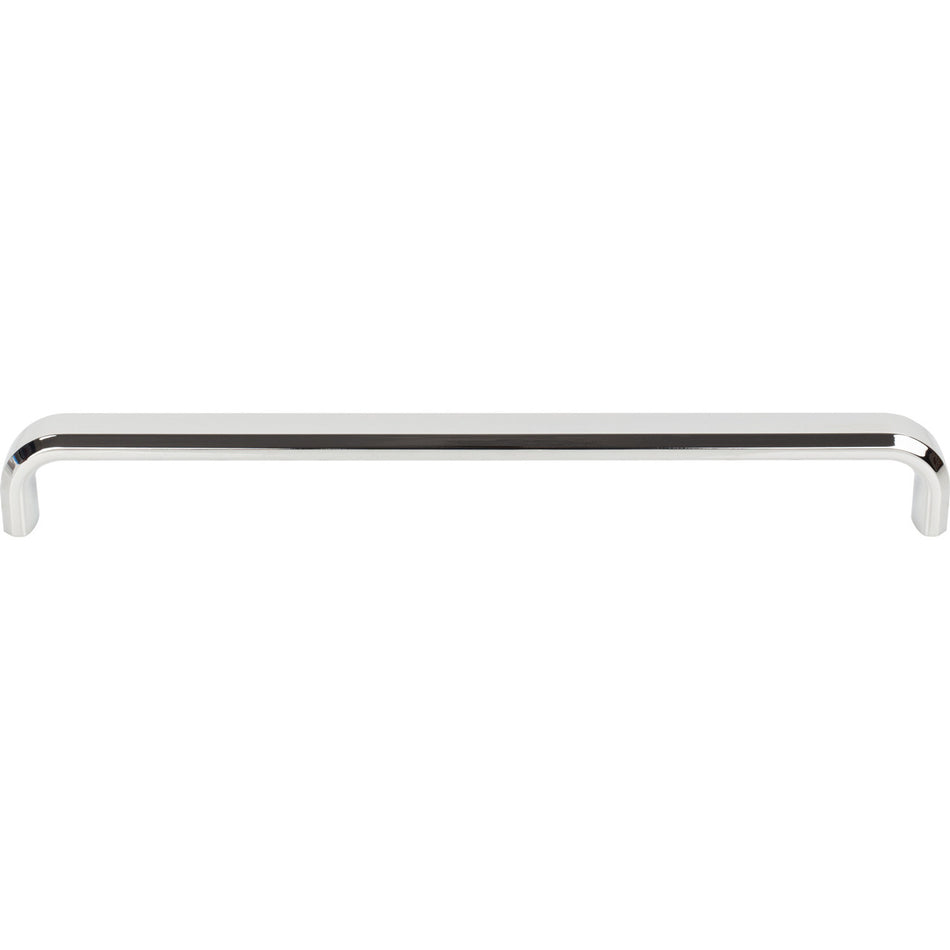 Top Knobs TK3015PC: 8-13/16" cc Telfair D-Handle Cabinet Pull - Polished Chrome