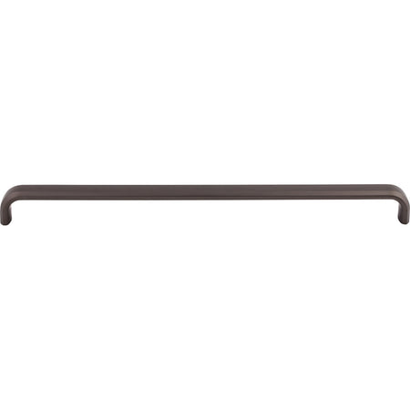 Top Knobs TK3016AG: 12" cc Telfair D-Handle Cabinet Pull - Ash Gray