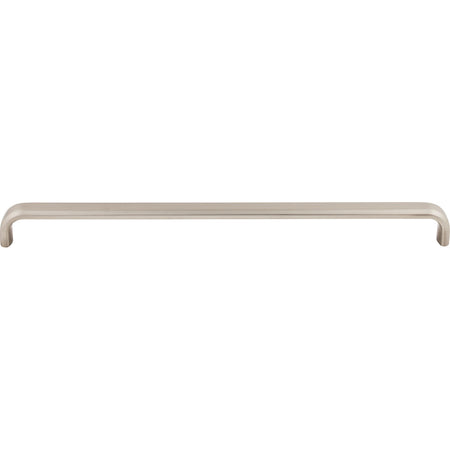 Top Knobs TK3016BSN: 12" cc Telfair D-Handle Cabinet Pull - Brushed Satin Nickel