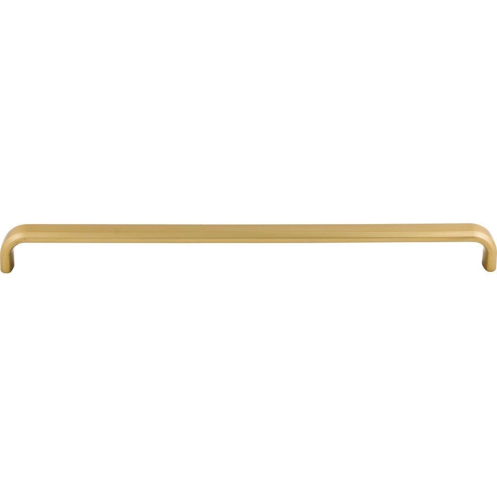 Top Knobs TK3016HB: 12" cc Telfair D-Handle Cabinet Pull - Honey Bronze