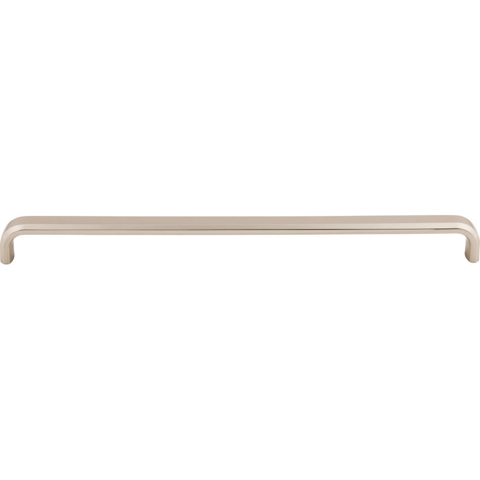 Top Knobs TK3016PN: 12" cc Telfair D-Handle Cabinet Pull - Polished Nickel