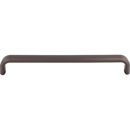 Top Knobs TK3018AG: 18" cc Telfair D-Handle Cabinet Pull - Ash Gray
