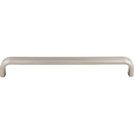 Top Knobs TK3018BSN: 18" cc Telfair D-Handle Cabinet Pull - Brushed Satin Nickel