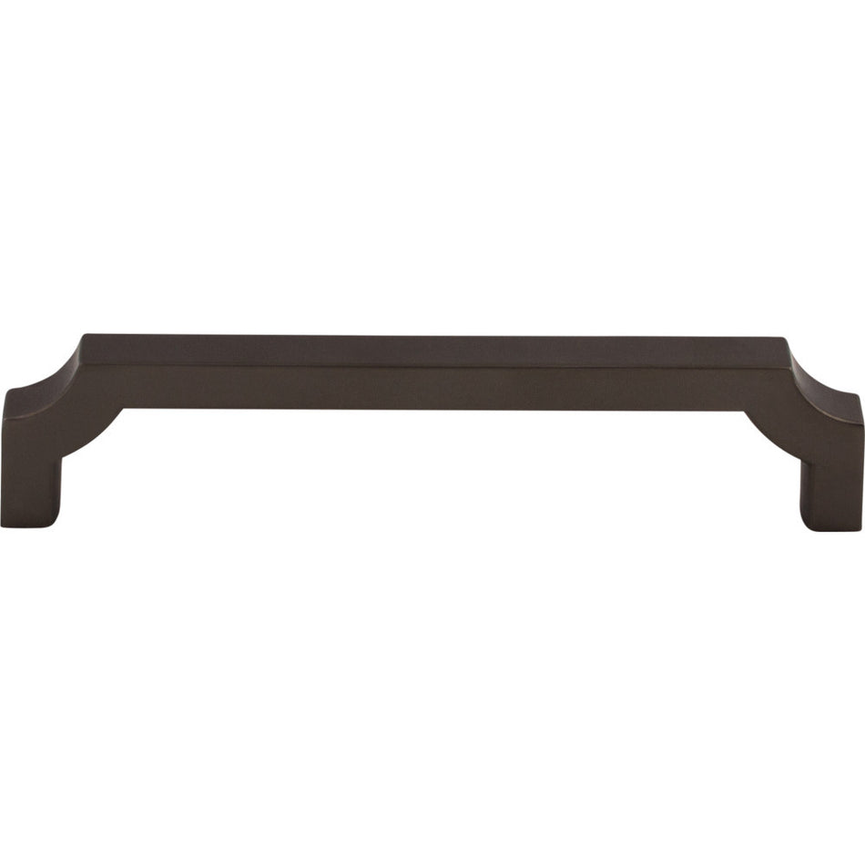 Top Knobs TK3022AG: 5-1/16" cc Davenport Square Bar Cabinet Pull - Ash Gray