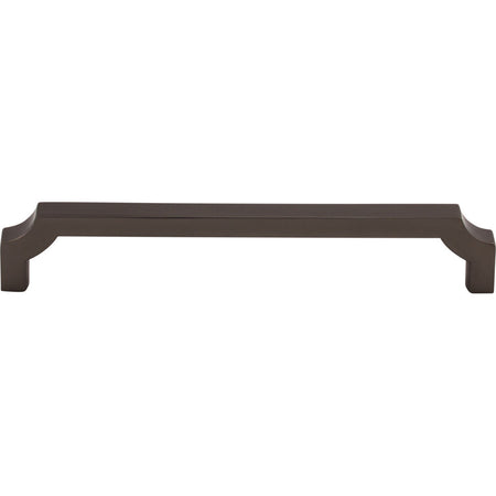 Top Knobs TK3023AG: 6-5/16" cc Davenport Square Bar Cabinet Pull - Ash Gray