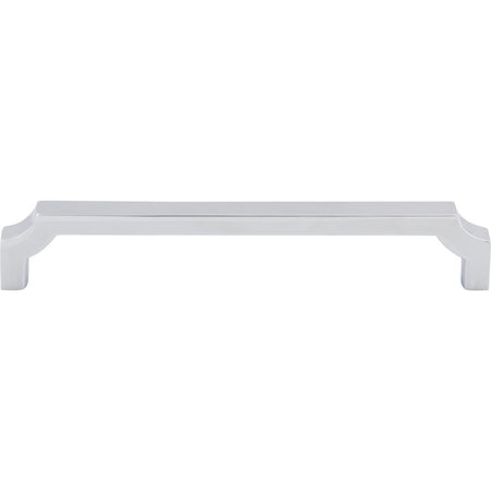 Top Knobs TK3023PC: 6-5/16" cc Davenport Square Bar Cabinet Pull - Polished Chrome