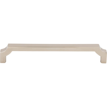 Top Knobs TK3023PN: 6-5/16" cc Davenport Square Bar Cabinet Pull - Polished Nickel