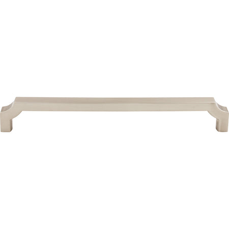 Top Knobs TK3027BSN: 12" cc Davenport Square Bar Cabinet Pull - Brushed Satin Nickel