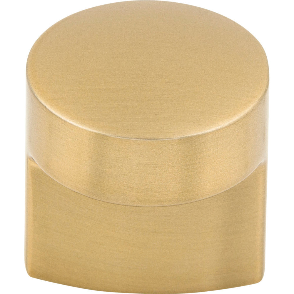 Top Knobs TK3040HB: 1-1/8" Hartridge Round Cabinet Knob - Honey Bronze