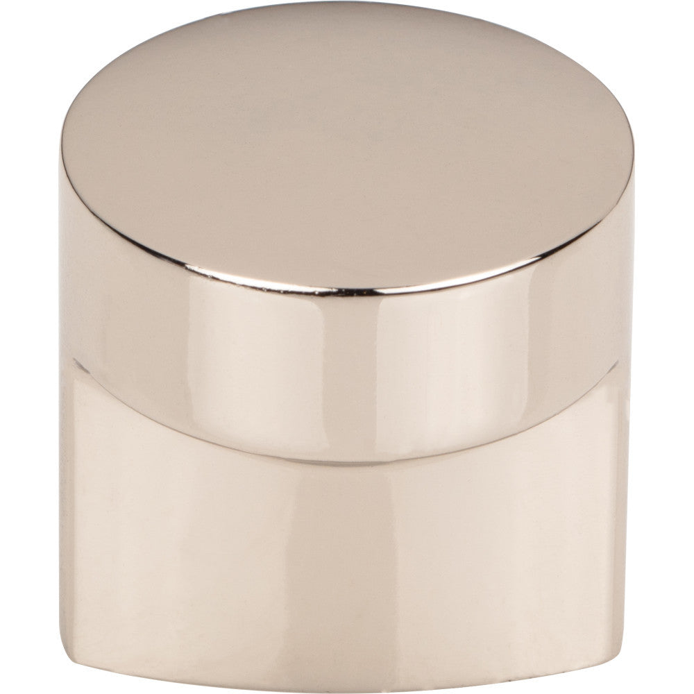 Top Knobs TK3040PN: 1-1/8" Hartridge Round Cabinet Knob - Polished Nickel