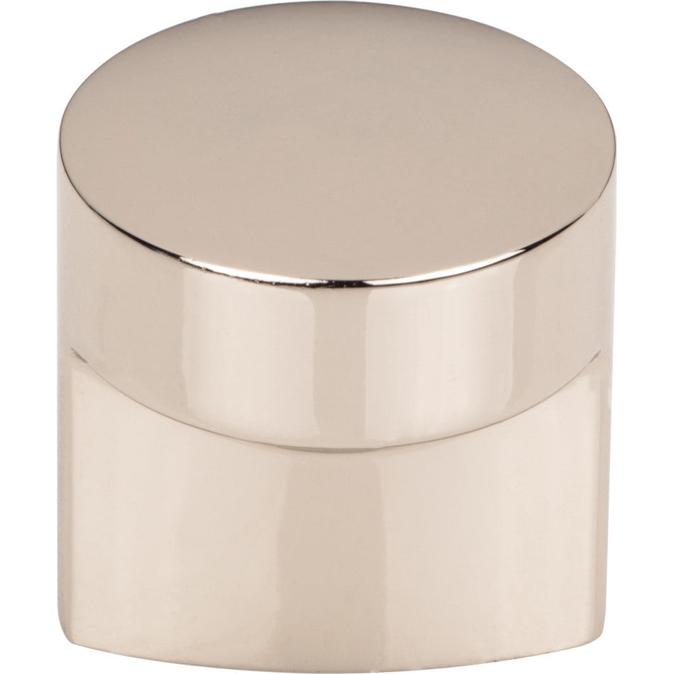 Top Knobs TK3040PN: 1-1/8" Hartridge Round Cabinet Knob - Polished Nickel