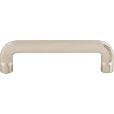 Top Knobs TK3041BSN: 3-3/4" cc Hartridge D-Handle Cabinet Pull - Brushed Satin Nickel
