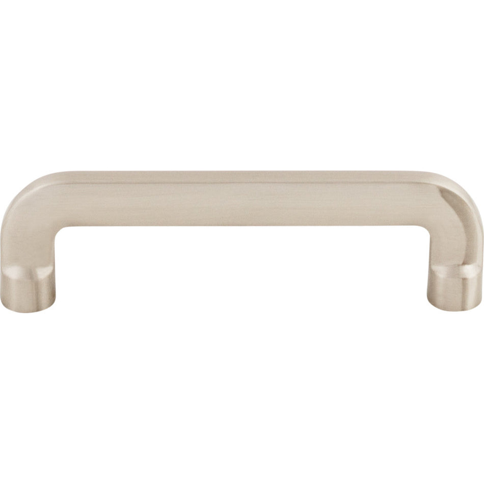 Top Knobs TK3041BSN: 3-3/4" cc Hartridge D-Handle Cabinet Pull - Brushed Satin Nickel