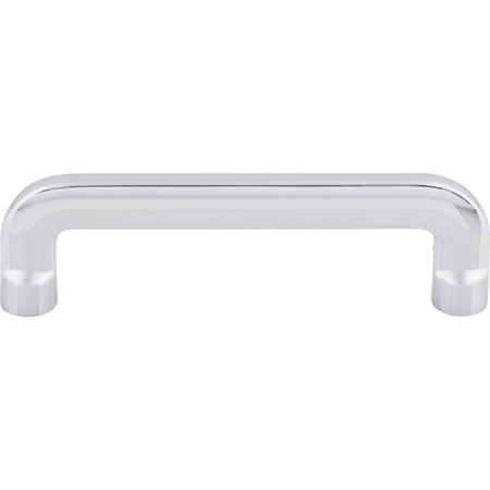 Top Knobs TK3041PC: 3-3/4" cc Hartridge D-Handle Cabinet Pull - Polished Chrome