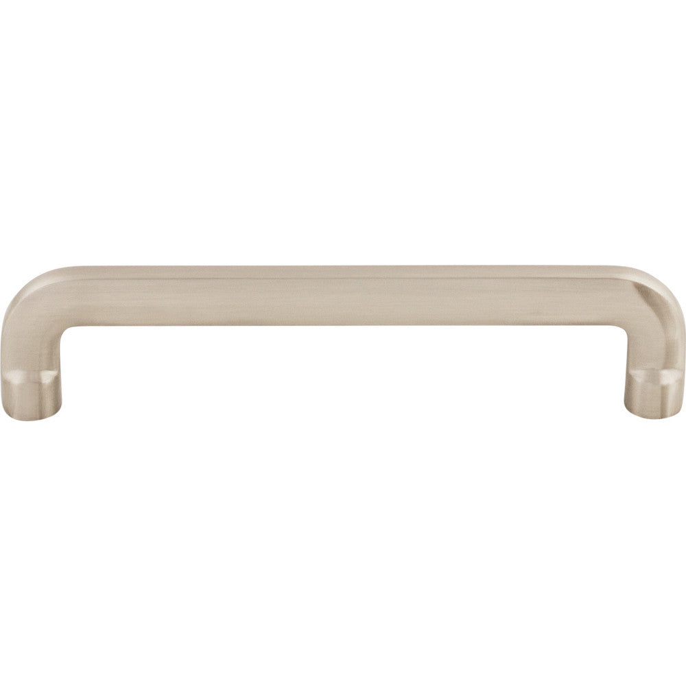 Top Knobs TK3042BSN: 5-1/16" cc Hartridge D-Handle Cabinet Pull - Brushed Satin Nickel